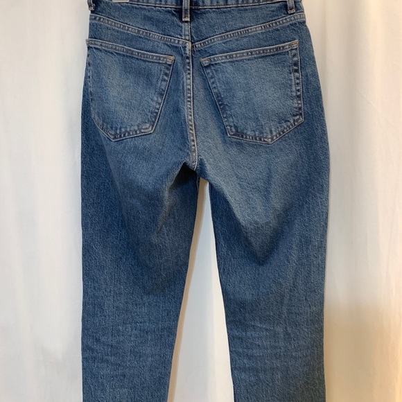 Topshop Blue Mom Jeans - Picture 2 of 2